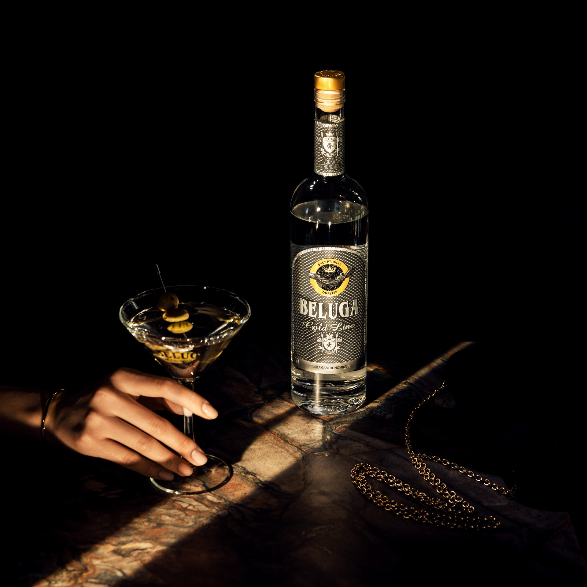 Beluga Gold Line — a refined serve